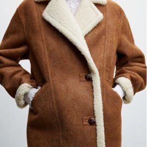 COPY - Mango Faux Shearling Jacket
